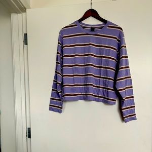 Women’s long sleeve Boxy shirt from Target
